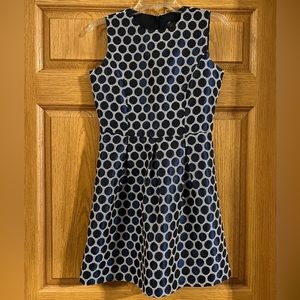 Anonyme Designers Navy Blue/White Dress
